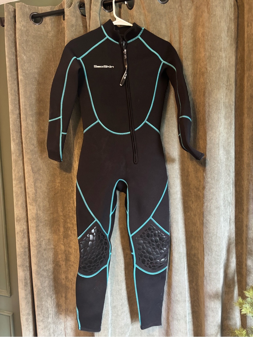 Sea Skin Wetsuit with Teal Trim